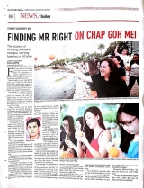 New Strait Times: Finding Mr Right On Chap Goh Mei